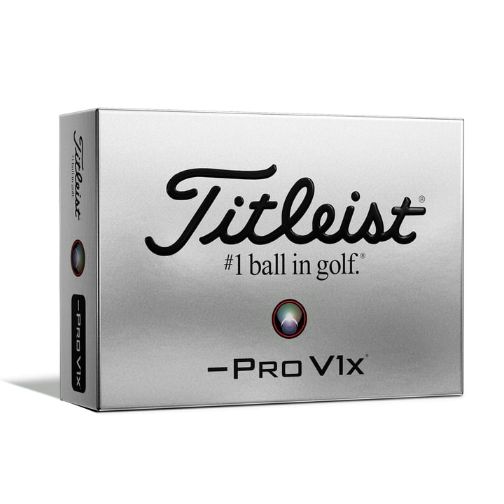 Titleist V1X Left Dash (2022) Vit