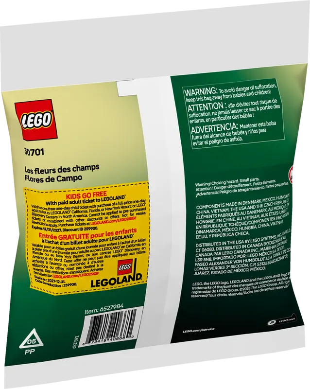 LEGO® Botanicals Ängsblommor 30701