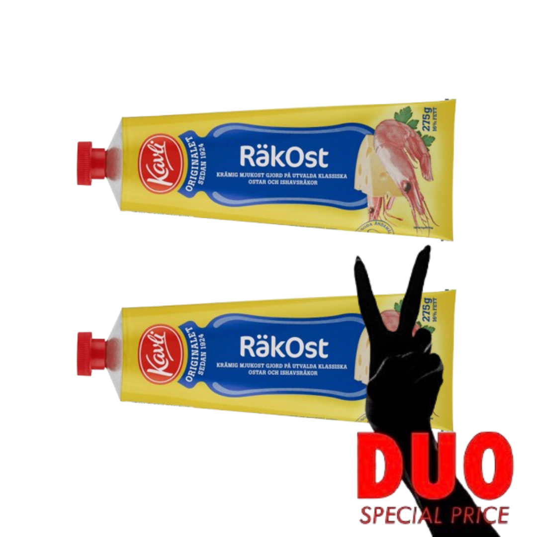 DUO Kavli Räkost 275 g × 2