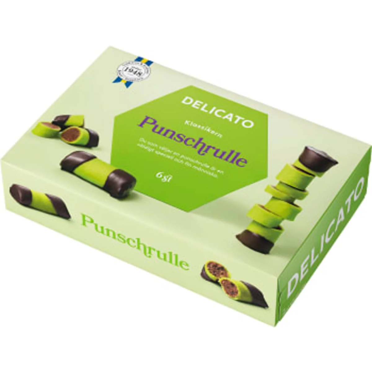 Delicato Punschrullar 6-pack 240 g