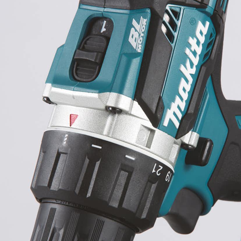 Makita DDF484Z Borrskruvdragare 18V LXT Kolborstfri – Blå – Endast maskin