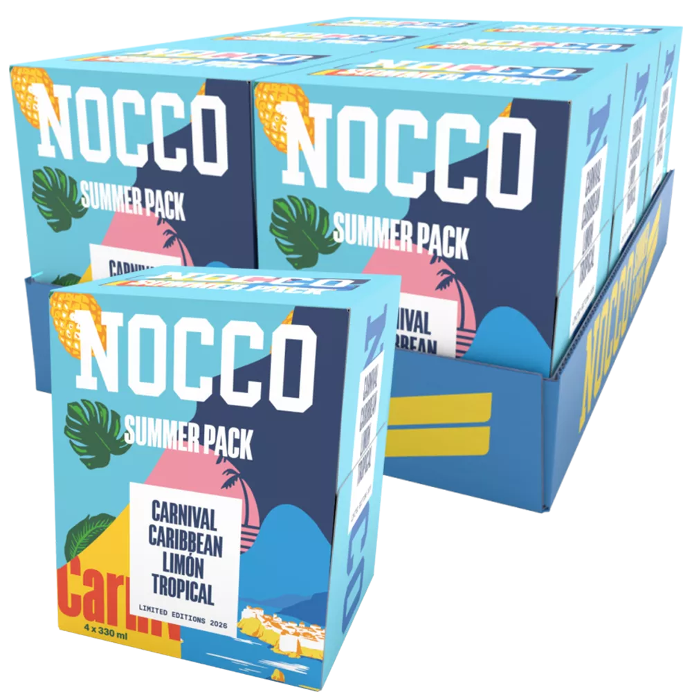 NOCCO BCAA sommar 4x6 Bundle 330ml