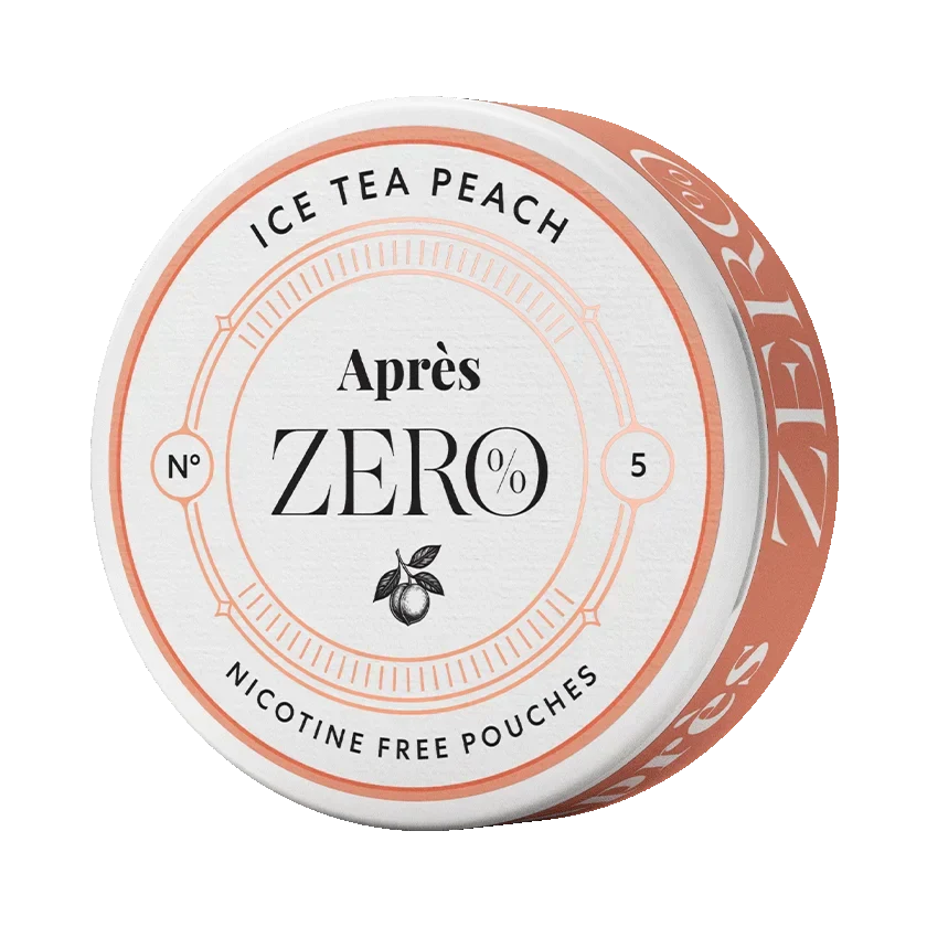 Après No.5 Ice Tea Peach Zero Nikotinfritt Snus