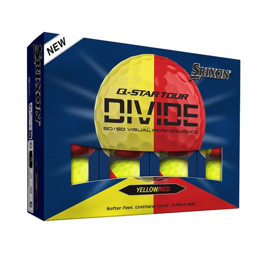 Srixon Q-Star Tour Divide Gul/Röd