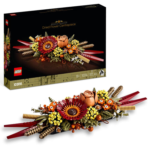 LEGO® Botanicals Torkat blomsterarrangemang 10314