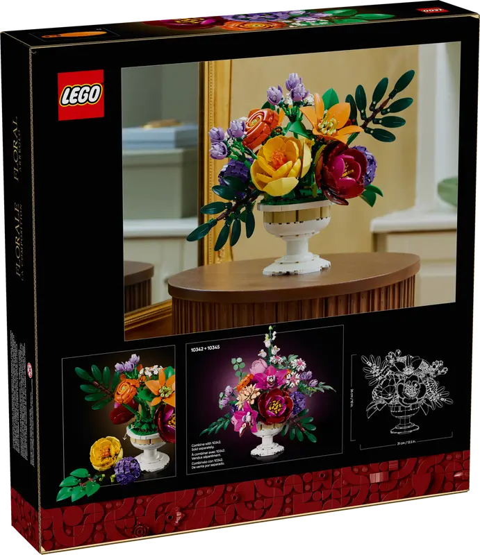LEGO® Botanicals Blomsterarrangemang 10345