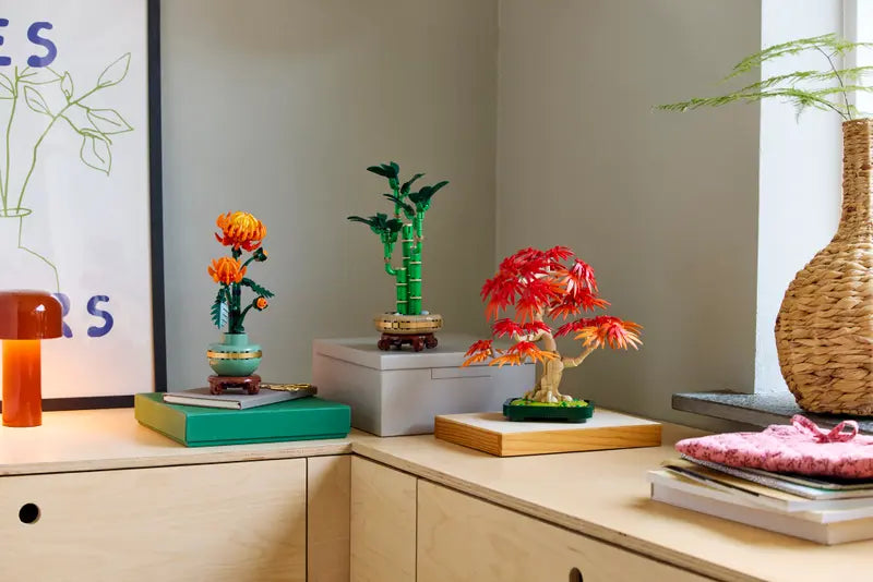 LEGO® Botanicals Japansk röd lönn – bonsaiträd 10348