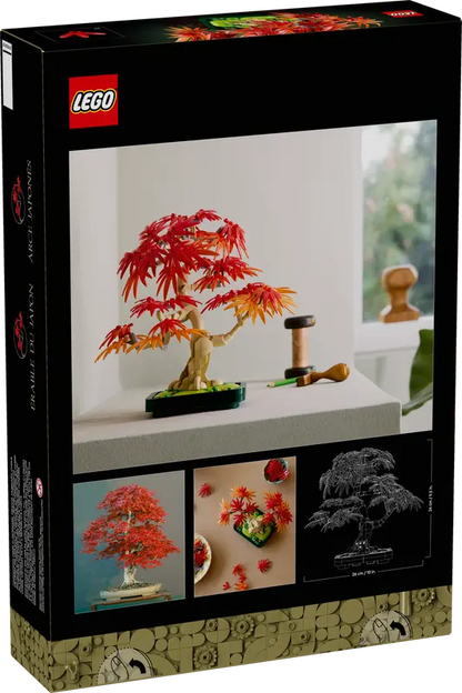 LEGO® Botanicals Japansk röd lönn – bonsaiträd 10348