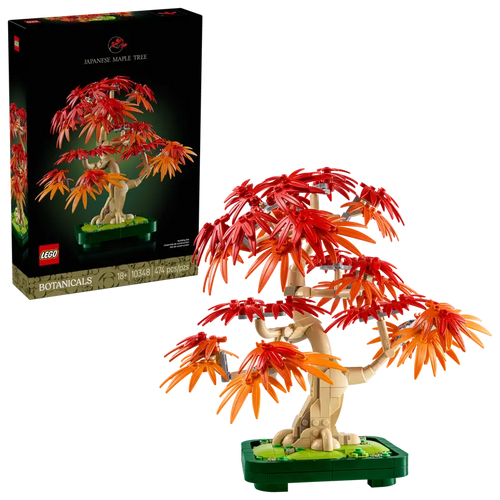 LEGO® Botanicals Japansk röd lönn – bonsaiträd 10348