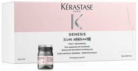 Kérastase Genesis Cures Apaisante Intense Intensiv lugnande vård för känslig hårbotten