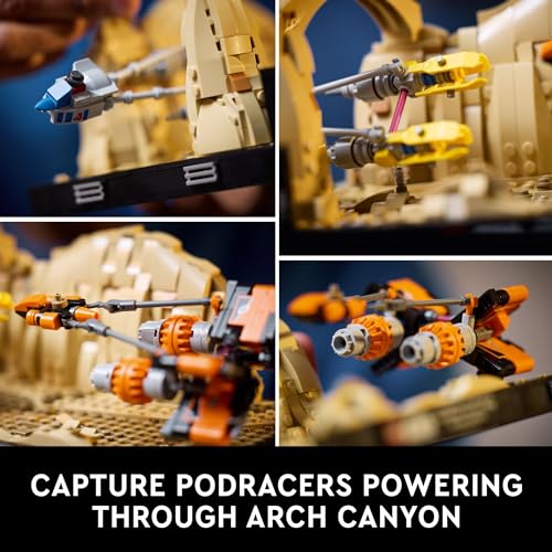 LEGO® Star Wars™ Mos Espa Podrace Diorama 75380