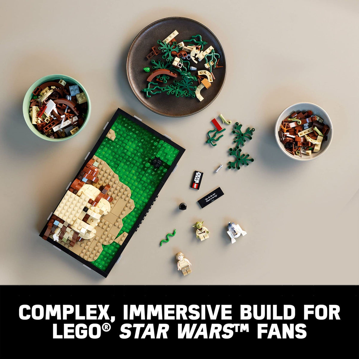 LEGO® Star Wars™ Dagobah Jedi Training Diorama 75330