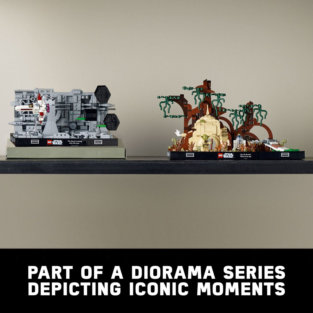 LEGO® Star Wars™ Dagobah Jedi Training Diorama 75330