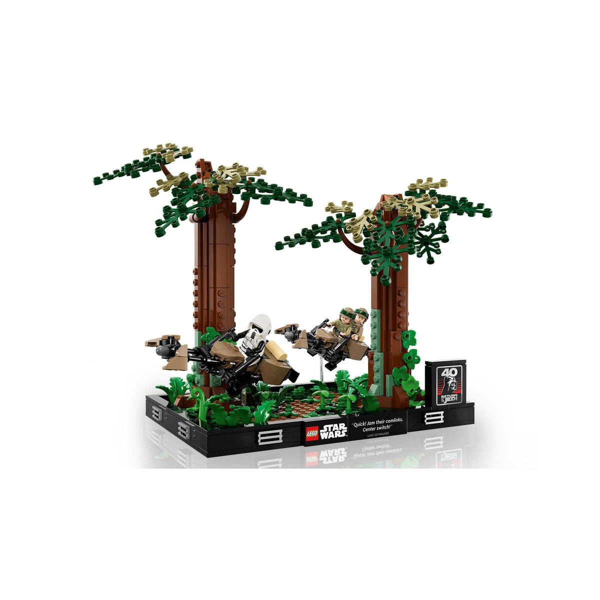 LEGO® Star Wars™ Endor Speeder Chase Diorama 75353