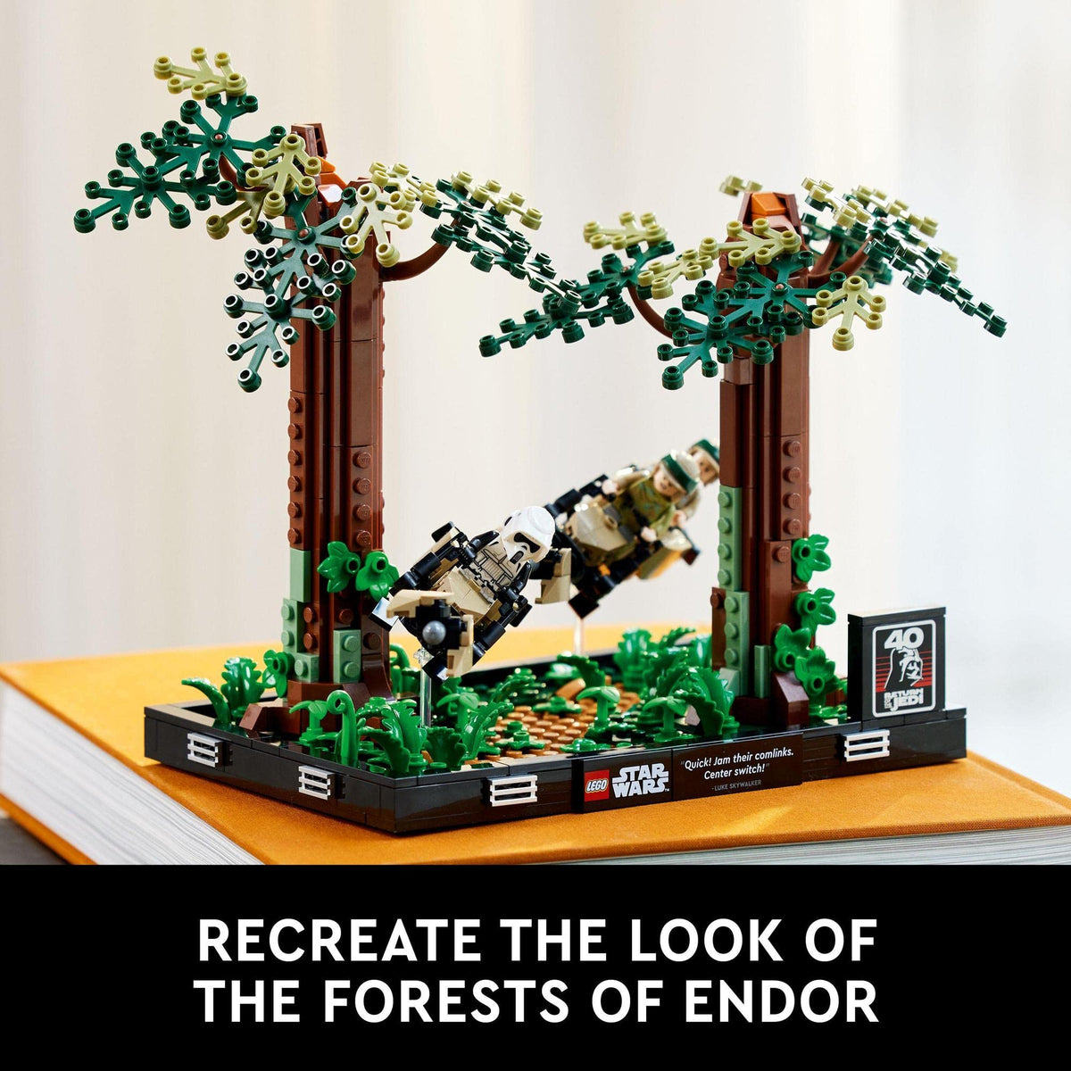 LEGO® Star Wars™ Endor Speeder Chase Diorama 75353