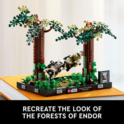 LEGO® Star Wars™ Endor Speeder Chase Diorama 75353