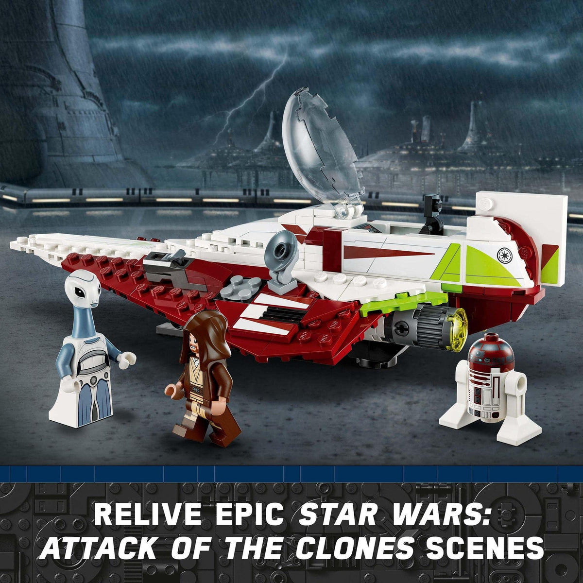 LEGO® Star Wars™ Obi-Wan Kenobis Jedi Starfighter 75333
