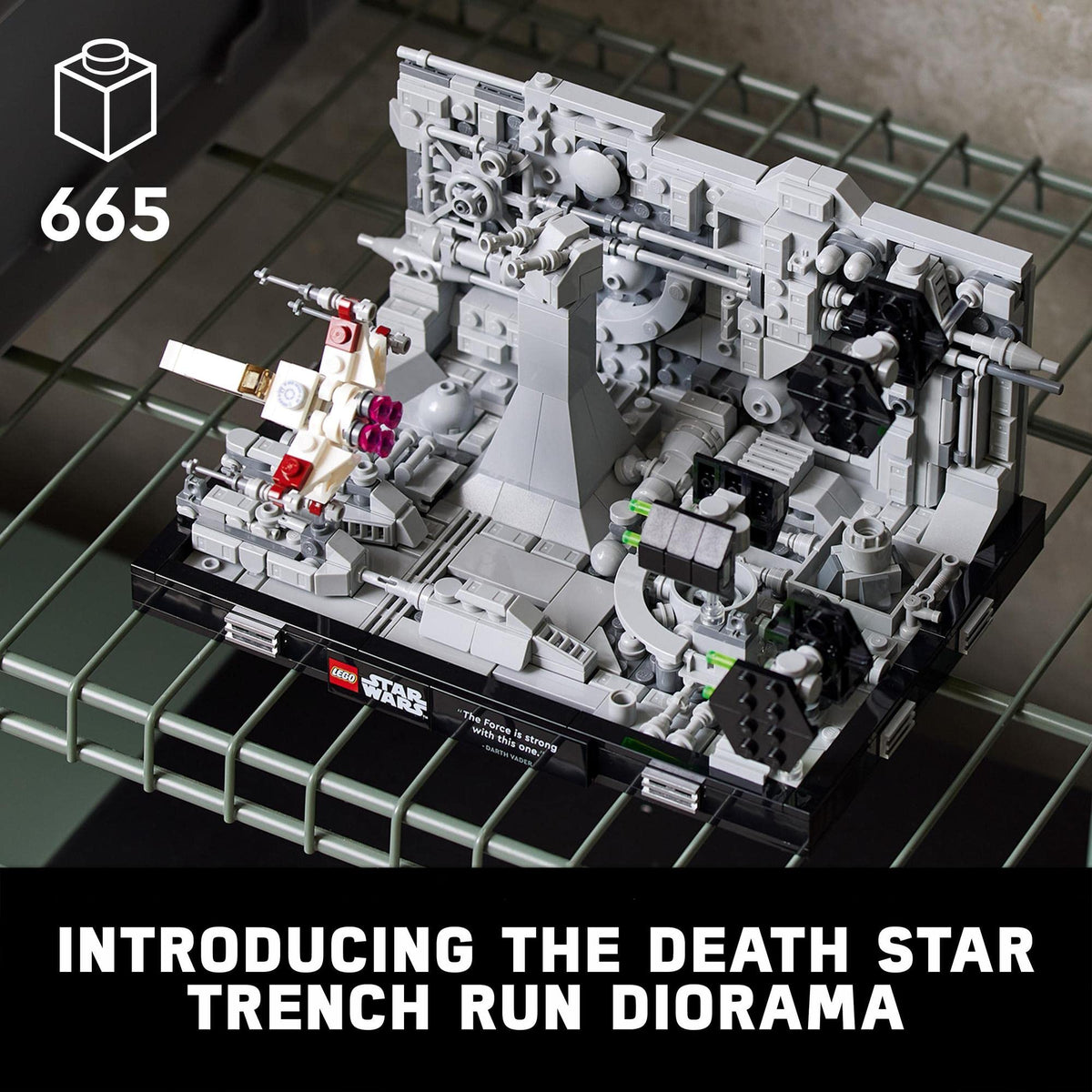 LEGO® Star Wars™ Death Star Trench Run Diorama 75329