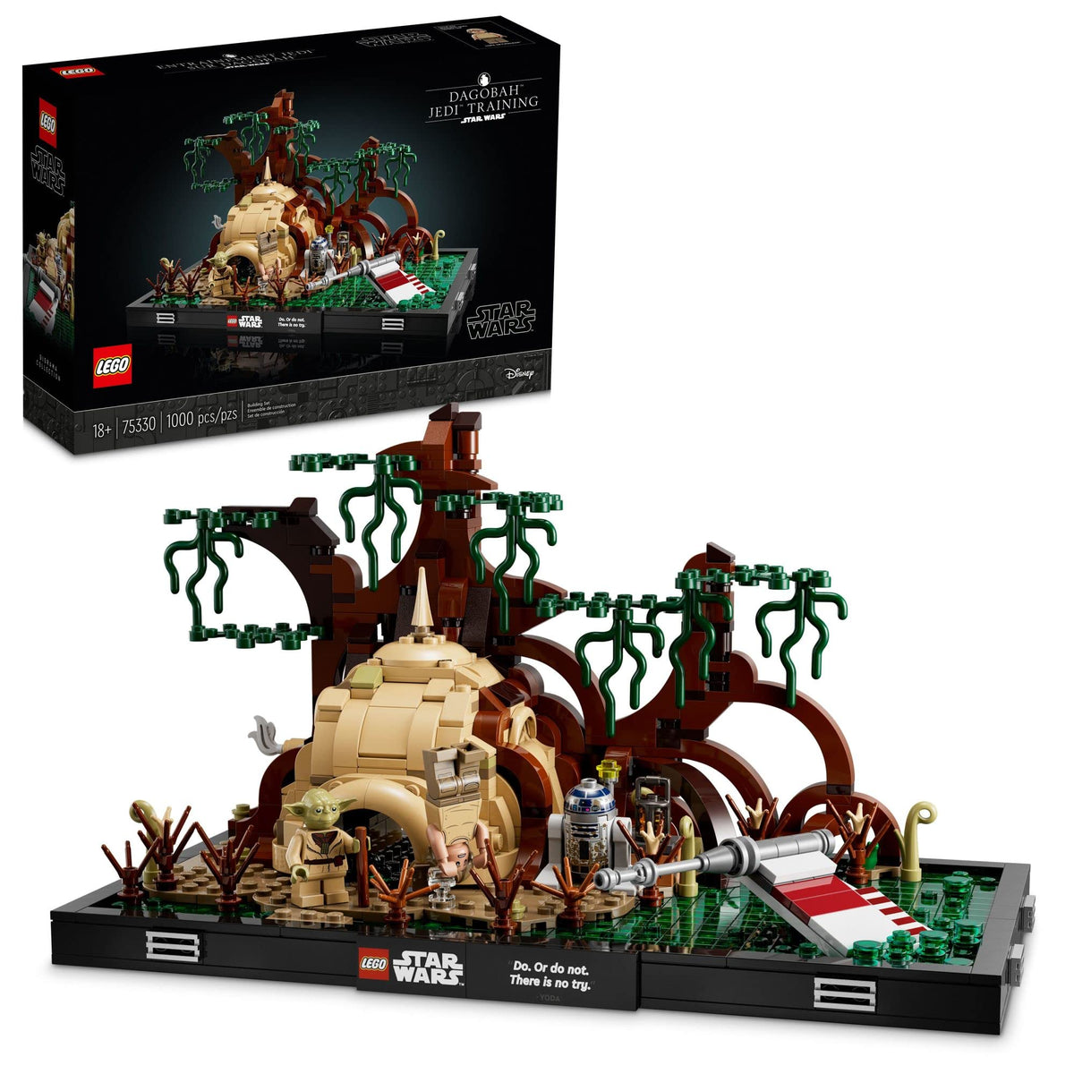 LEGO® Star Wars™ Dagobah Jedi Training Diorama 75330