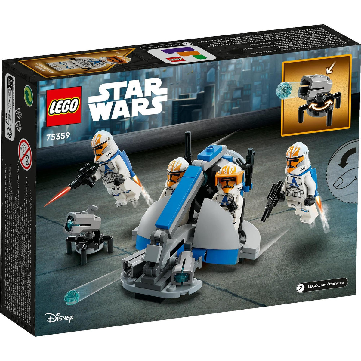 LEGO® Star Wars™ 332nd Ahsoka’s Clone Trooper Battle Pack 75359