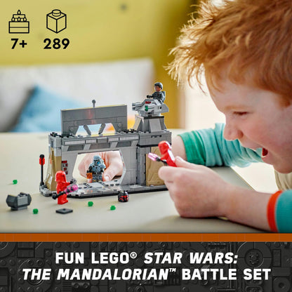 LEGO® Star Wars™ The Mandalorian Paz Vizsla and Moff Gideon Battle 75386