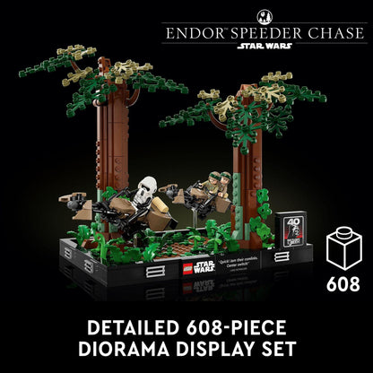 LEGO® Star Wars™ Endor Speeder Chase Diorama 75353
