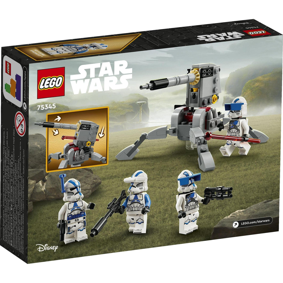 LEGO® Star Wars™ 501st Clone Troopers Battle Pack 75345