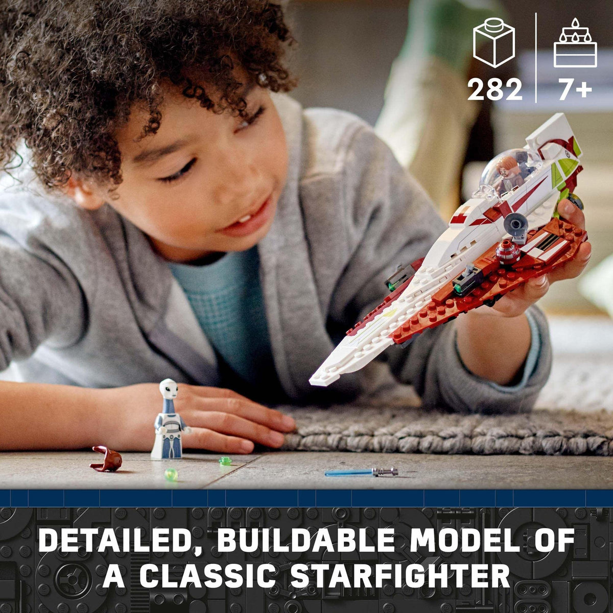 LEGO® Star Wars™ Obi-Wan Kenobis Jedi Starfighter 75333