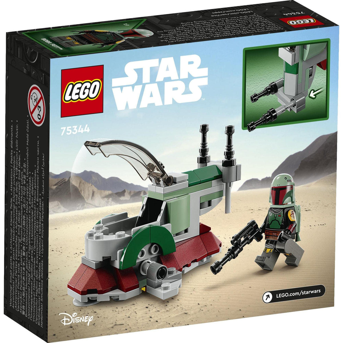 LEGO® Star Wars™ Boba Fett's Starship Microfighter 75344
