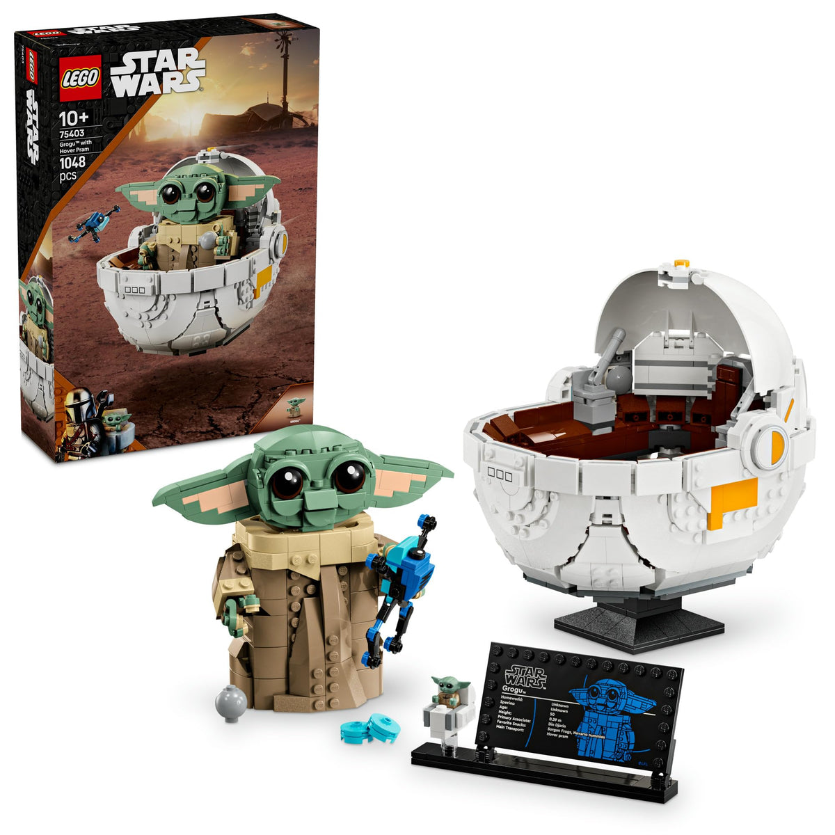 LEGO® Star Wars™ Grogu with Hover Pram 75403