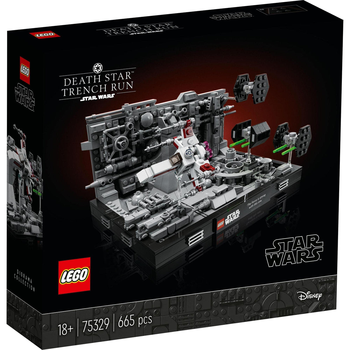 LEGO® Star Wars™ Death Star Trench Run Diorama 75329