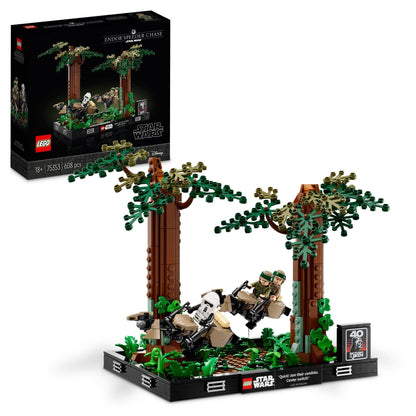 LEGO® Star Wars™ Endor Speeder Chase Diorama 75353