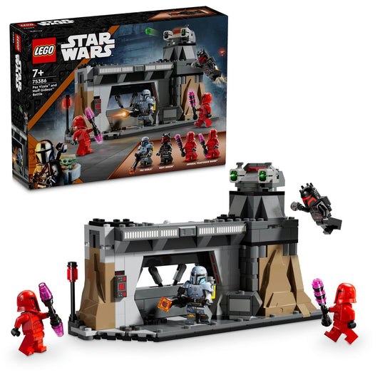 LEGO® Star Wars™ The Mandalorian Paz Vizsla and Moff Gideon Battle 75386
