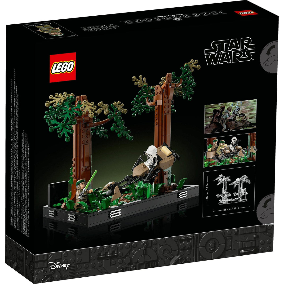 LEGO® Star Wars™ Endor Speeder Chase Diorama 75353