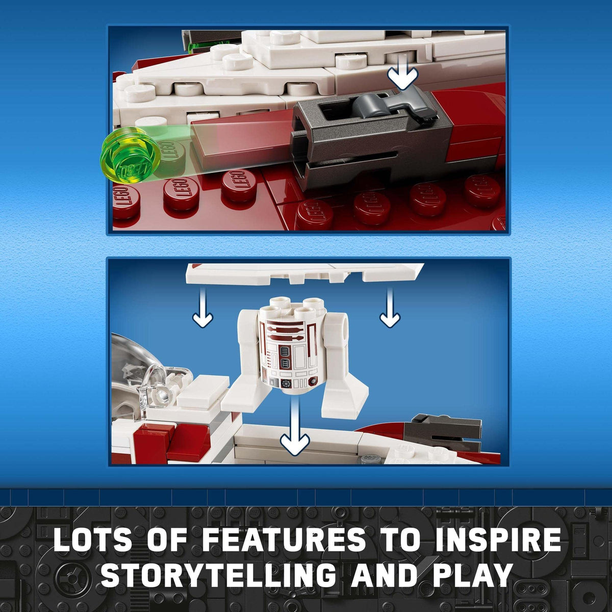 LEGO® Star Wars™ Obi-Wan Kenobis Jedi Starfighter 75333