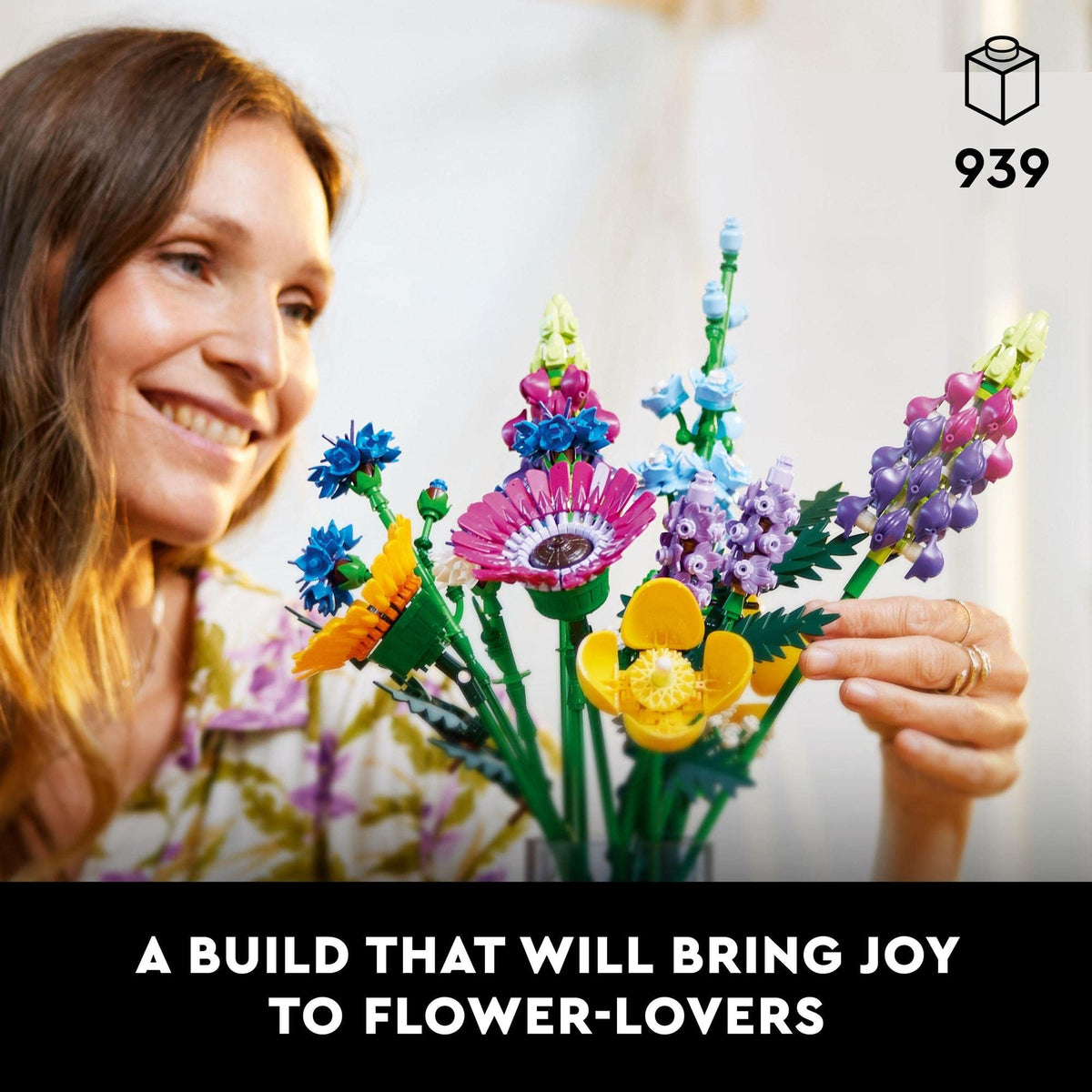 LEGO® Botanicals Vildblomsbukett 10313