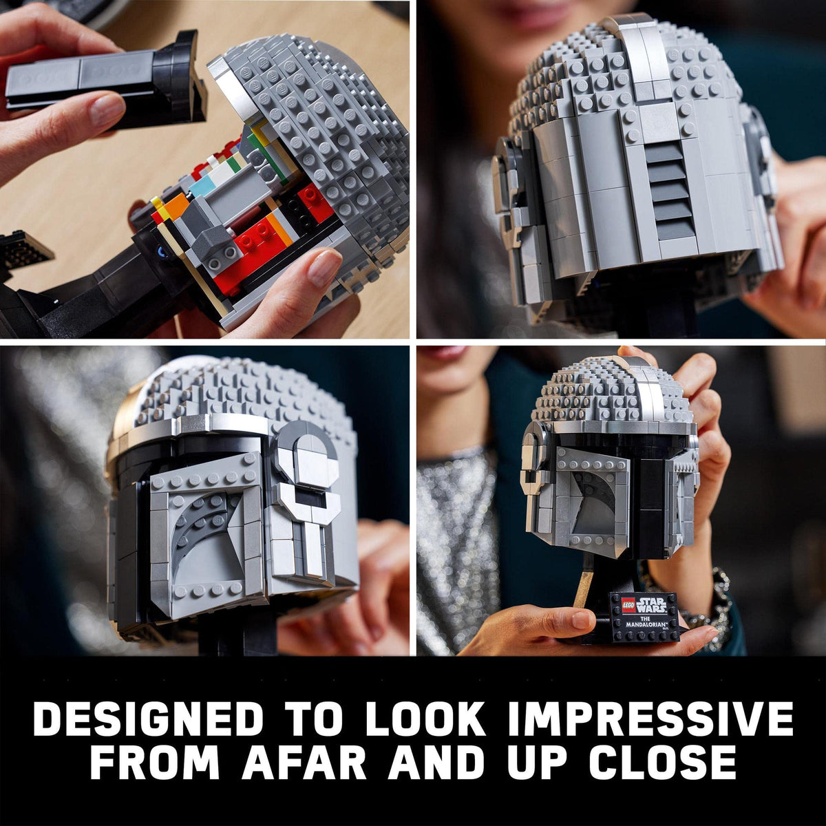 LEGO® Star Wars™ The Mandalorian Helmet 75328
