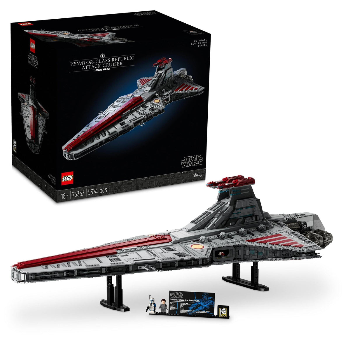 LEGO® Star Wars™ Venator-Class Republic Attack Cruiser 75367