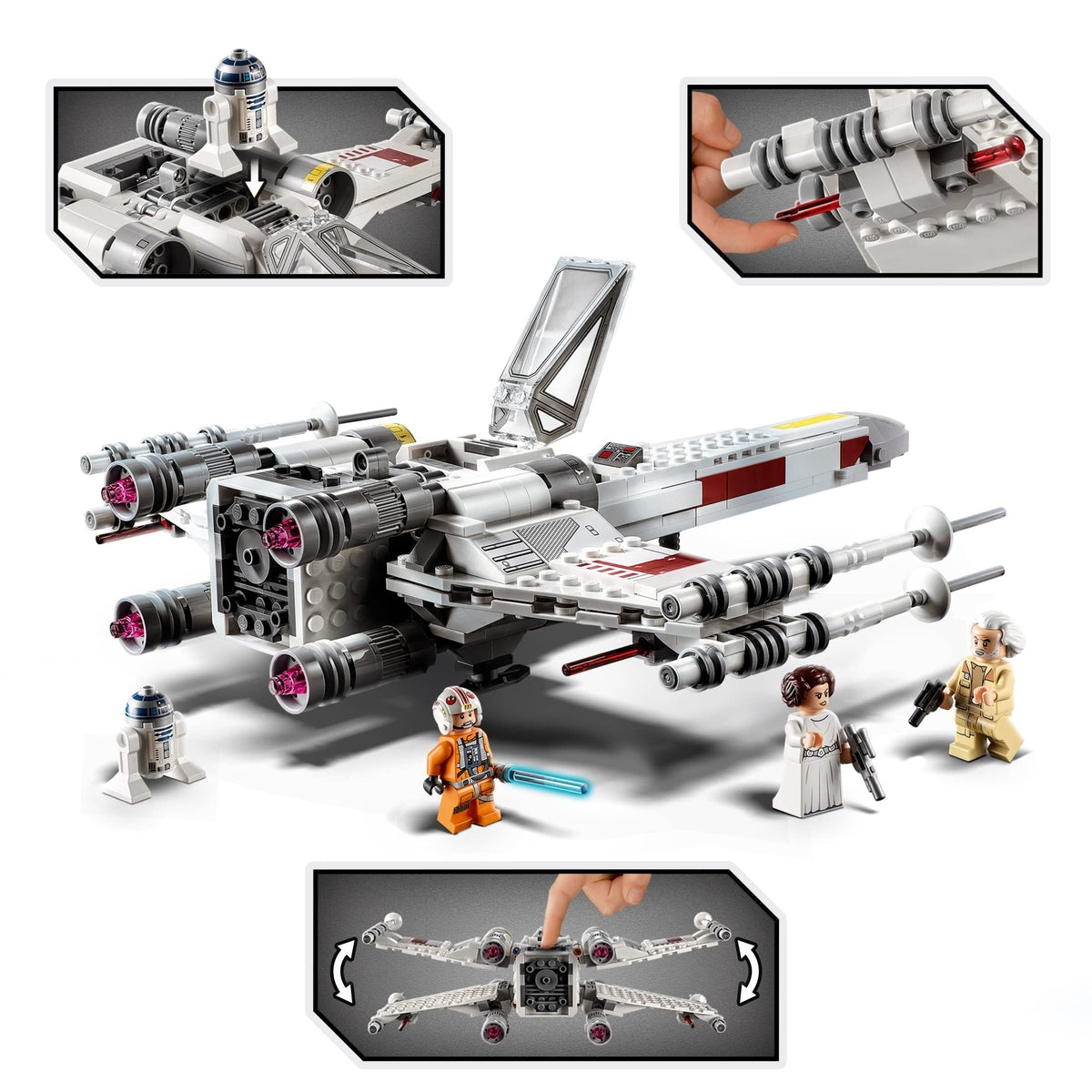 LEGO® Star Wars™ Luke Skywalker’s X-Wing Fighter 75301