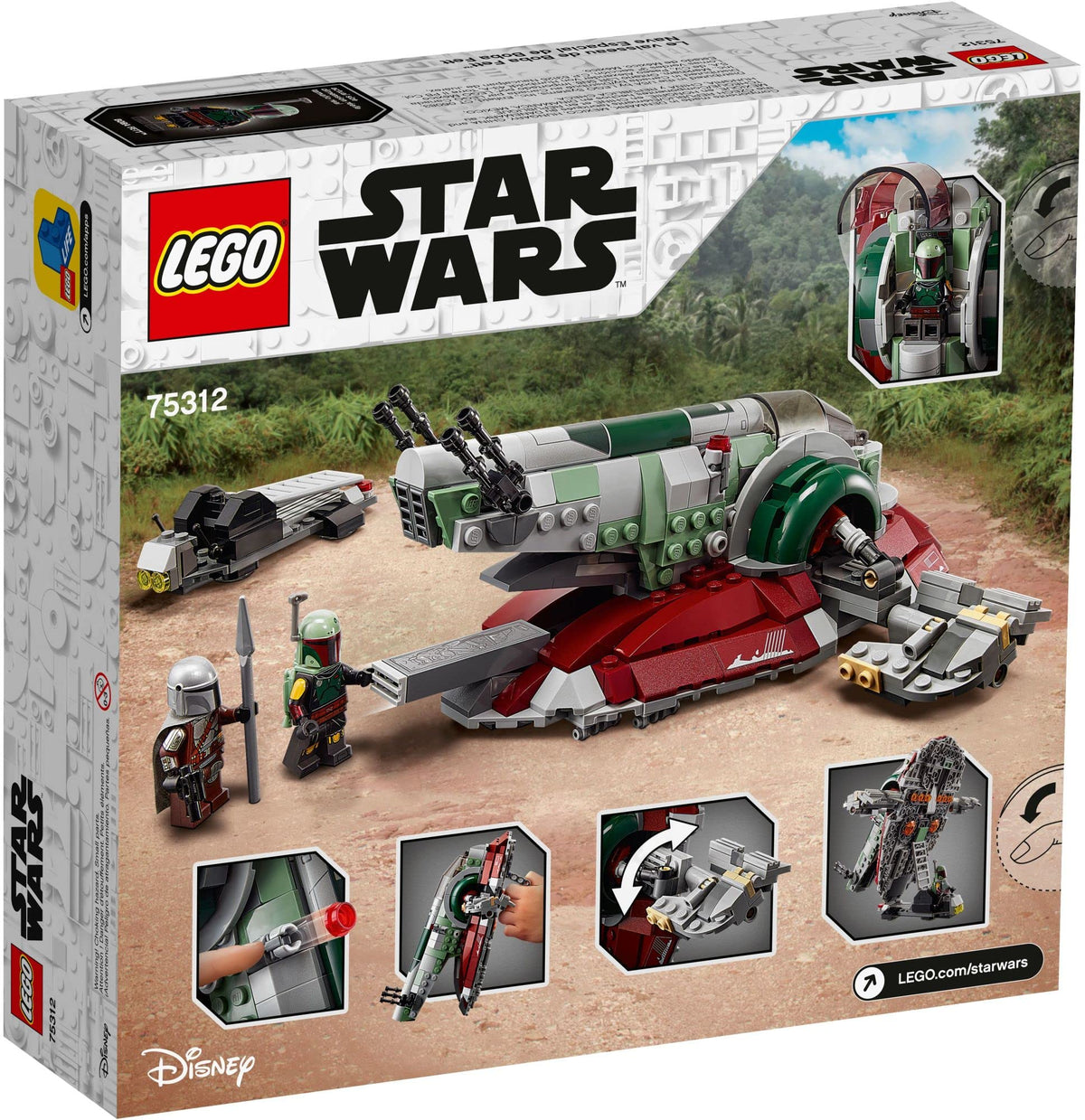 LEGO® Star Wars™ Boba Fett’s Starship 75312