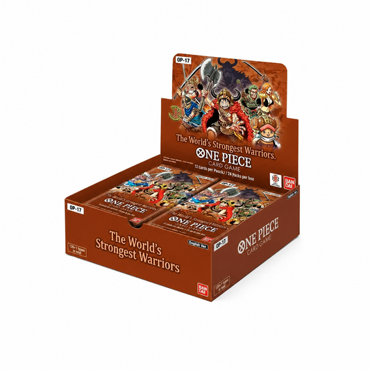 One Piece Card Game – The World's Strongest Warriors [OP-17] – Booster Box (Engelsk) – Förhandsbokning