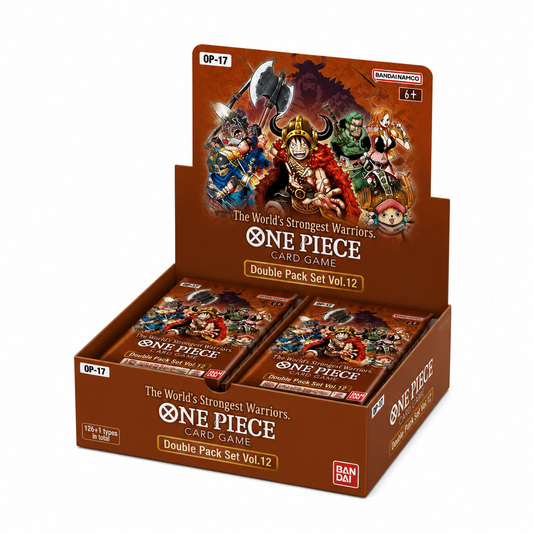 One Piece Card Game – The World's Strongest Warriors [OP-17] – Double Pack Set Vol. 12 Display [DP-12]