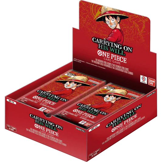 One Piece Card Game – Carrying on His Will [OP-13] – Booster Box (Engelsk)