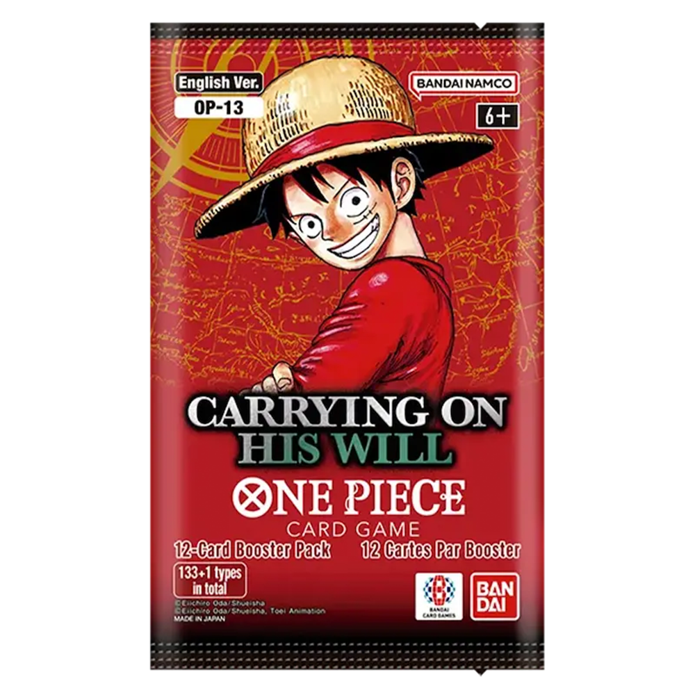 One Piece Card Game – Carrying on His Will [OP-13] – Booster Box (Engelsk)