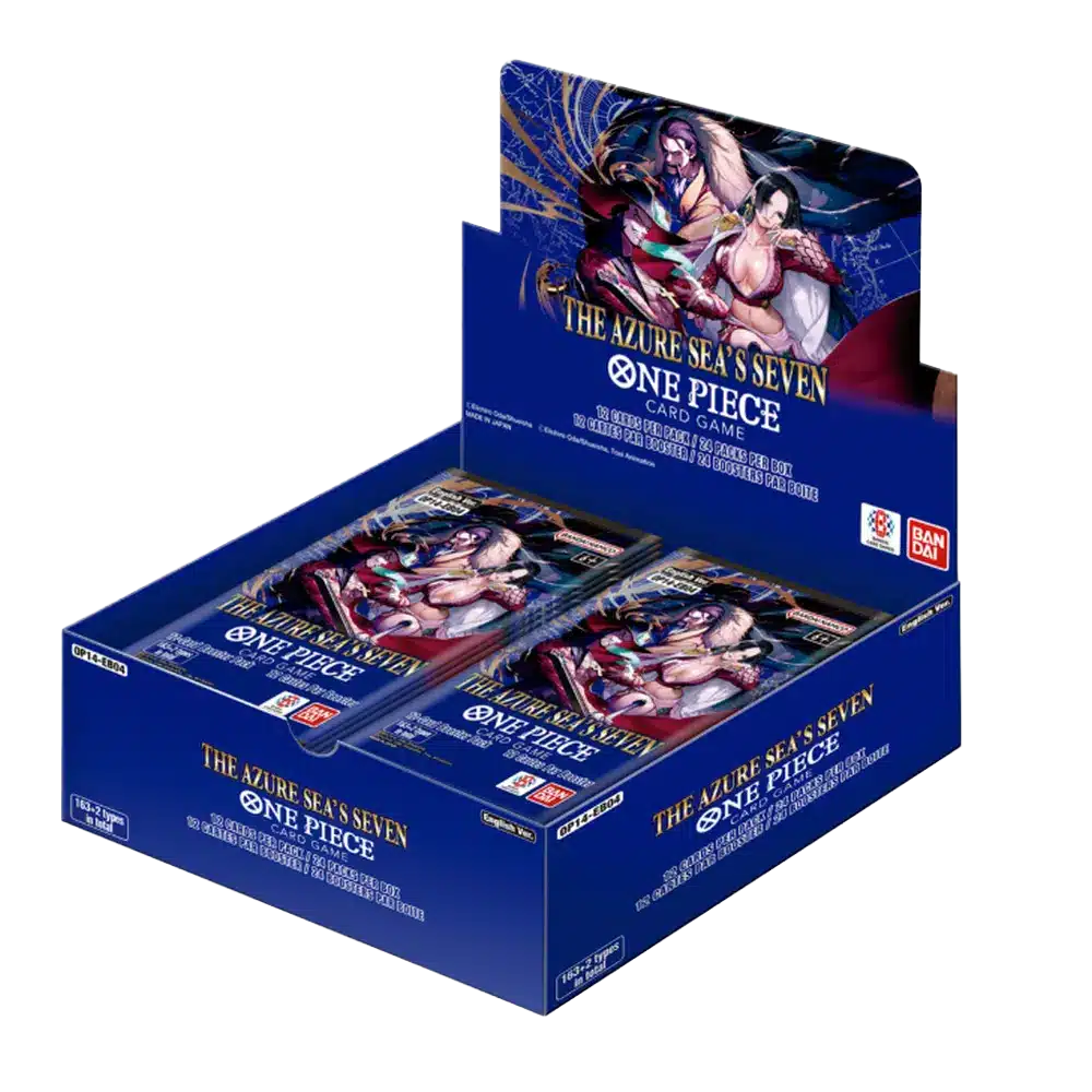 One Piece Card Game – The Azure Sea's Seven [OP14-EB04] – Booster Box (Engelsk)
