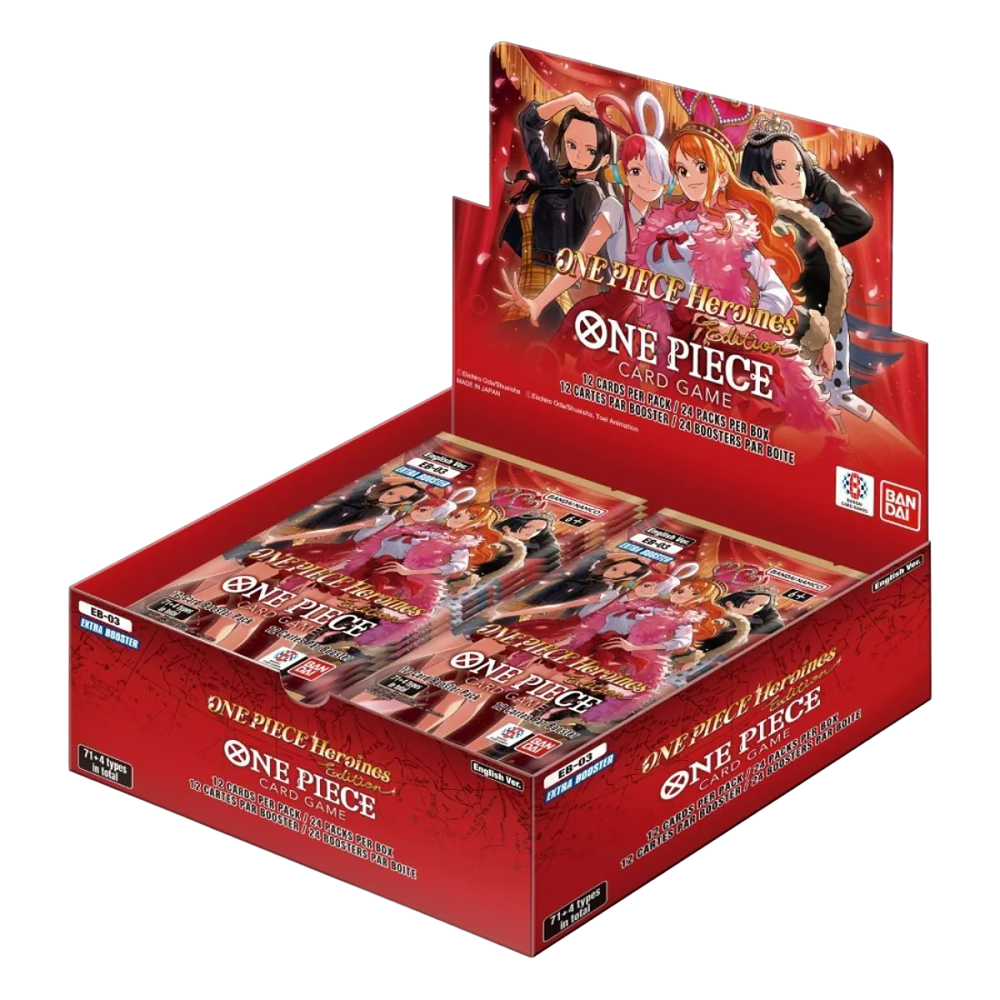 One Piece Card Game – Heroines Edition [EB-03] – Extra Booster Box (Engelsk)