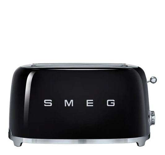 Smeg Brödrost 4 skivor TSF02 Svart