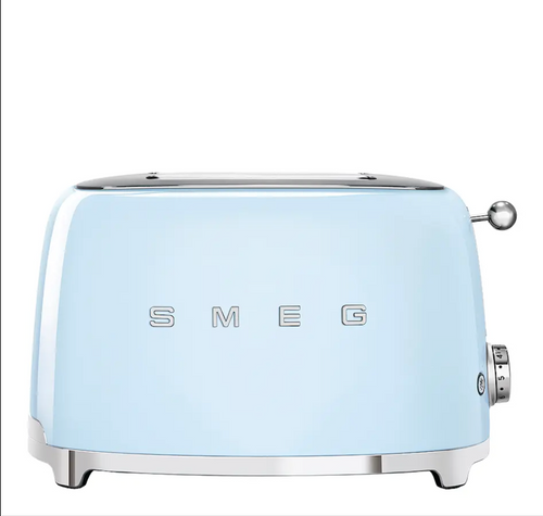 Smeg Brödrost 2 skivor TSF01 Pastellbla
