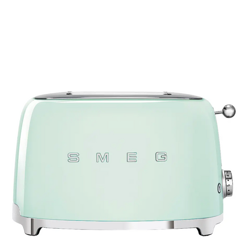 Smeg Brödrost 2 skivor TSF01 Pastellgron