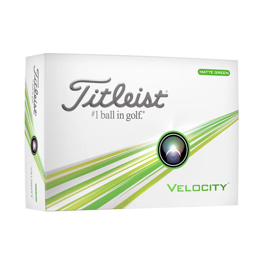 Titleist Velocity Matte Grön